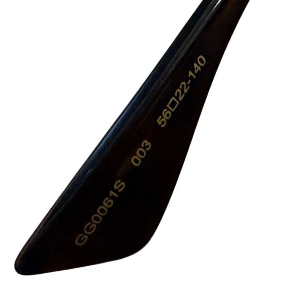 Gucci Red/Green Gradient Round Sunglasses, Gold Frame, NIB560 - Picture 3 of 9